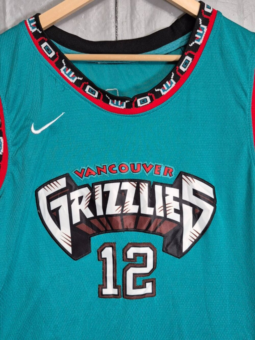 Authentic Nike Swingman Ja Morant Vancouver Grizzlies Throwback Jersey 44 - 0668
